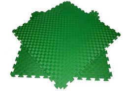 Мягкий пол Lanor 100x100*1.2 см Зелёный